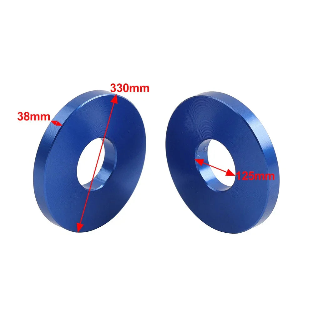 Engine Saddlebag Crash Bar Spacers for Harley Softail Road King