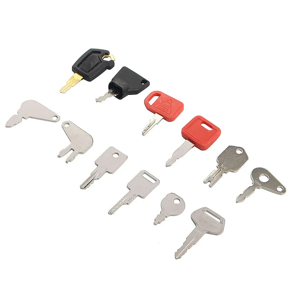 Ignition Keys for John Deere, Caterpillar, Komatsu, Bobcat