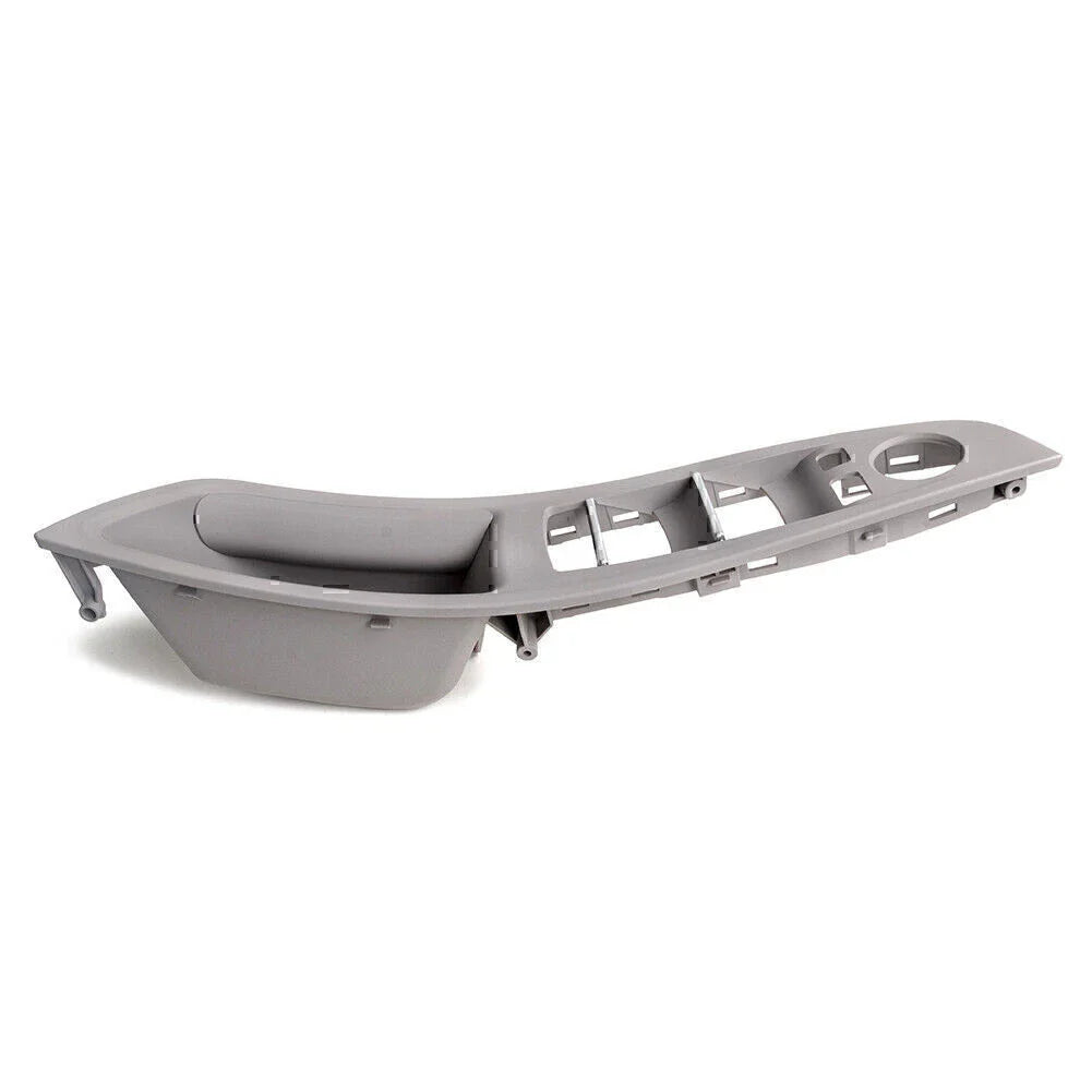 Grey Front Inner Door Handle Trim Cover for BMW 5 Series (2010-2017)