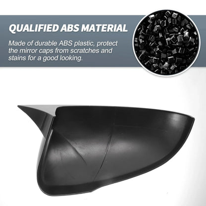 Rearview Mirror Cover Overlay Gloss Black for Hyundai Tucson (2015-2020)