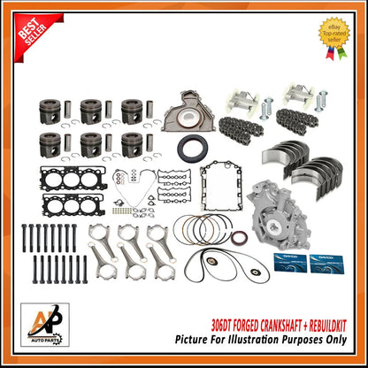 Crankshaft Rebuild Kit OEM for Land Rover Range Rover Jaguar 306DT (2000–2005)