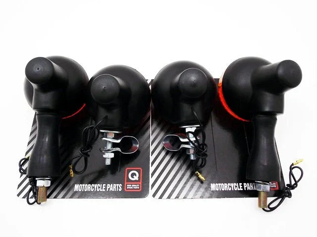 DT250 77-81 Front Rear Turn Signal Indicator Blinker Set for Yamaha