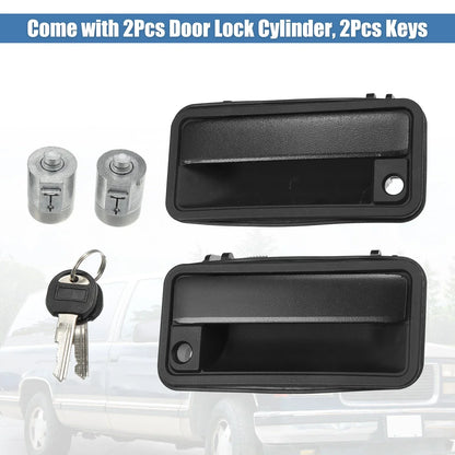 Exterior Door Handle Lock Cylinder w/ Keys for Chevrolet GMC (2000-2006)