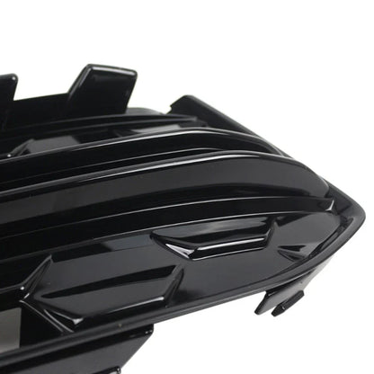 Right Front Fog Light Frame Cover Glossy Black for Audi A6 C8 S6 (2023-2025)