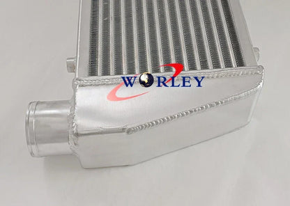 64MM Inlet/Outlet Aluminum Top Mount Turbo Intercooler for Universal