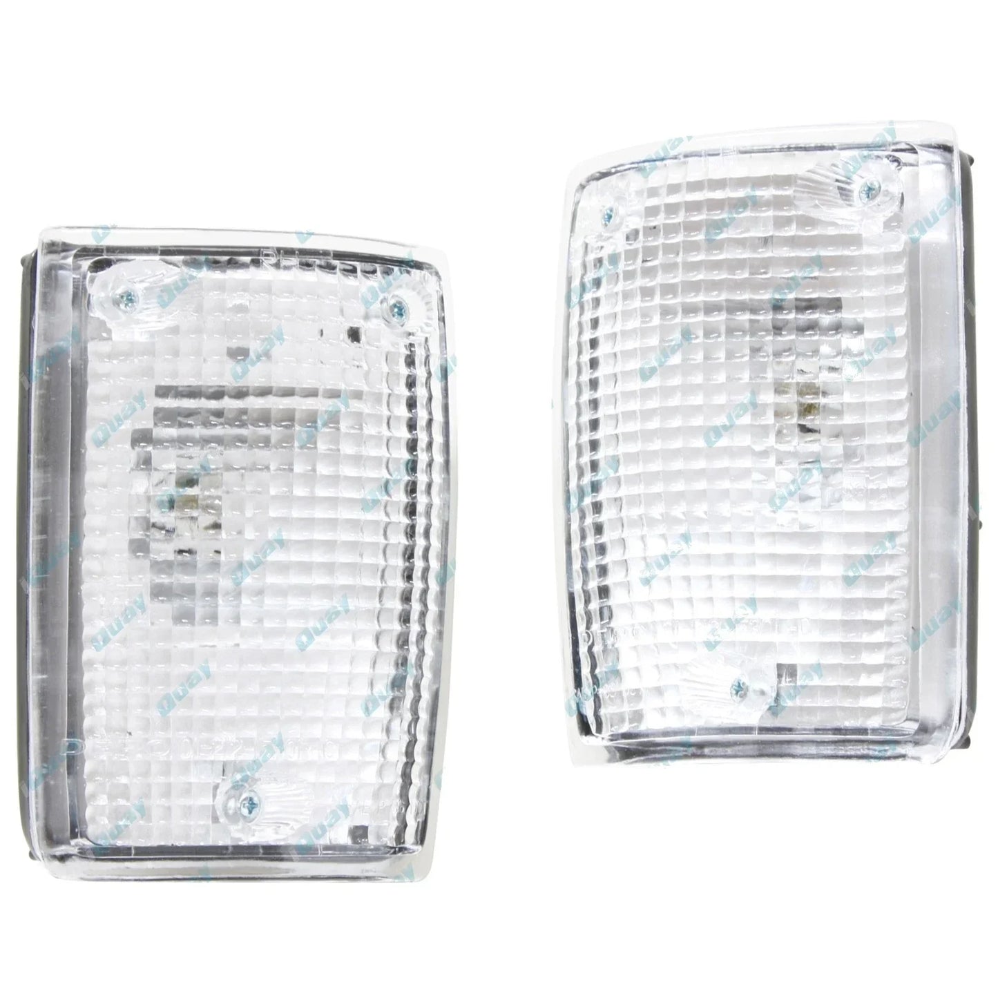 LH+RH Corner Park Lights Pair for Toyota 60 Series Landcruiser 1987-1990 L+R Set