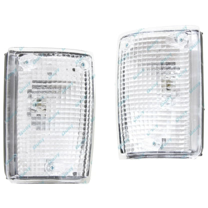 LH+RH Corner Park Lights Pair for Toyota 60 Series Landcruiser 1987-1990 L+R Set