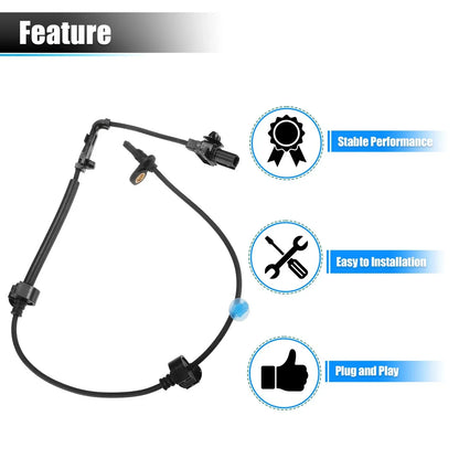Front Left ABS Wheel Speed Sensor for Honda Civic (2012-2015)