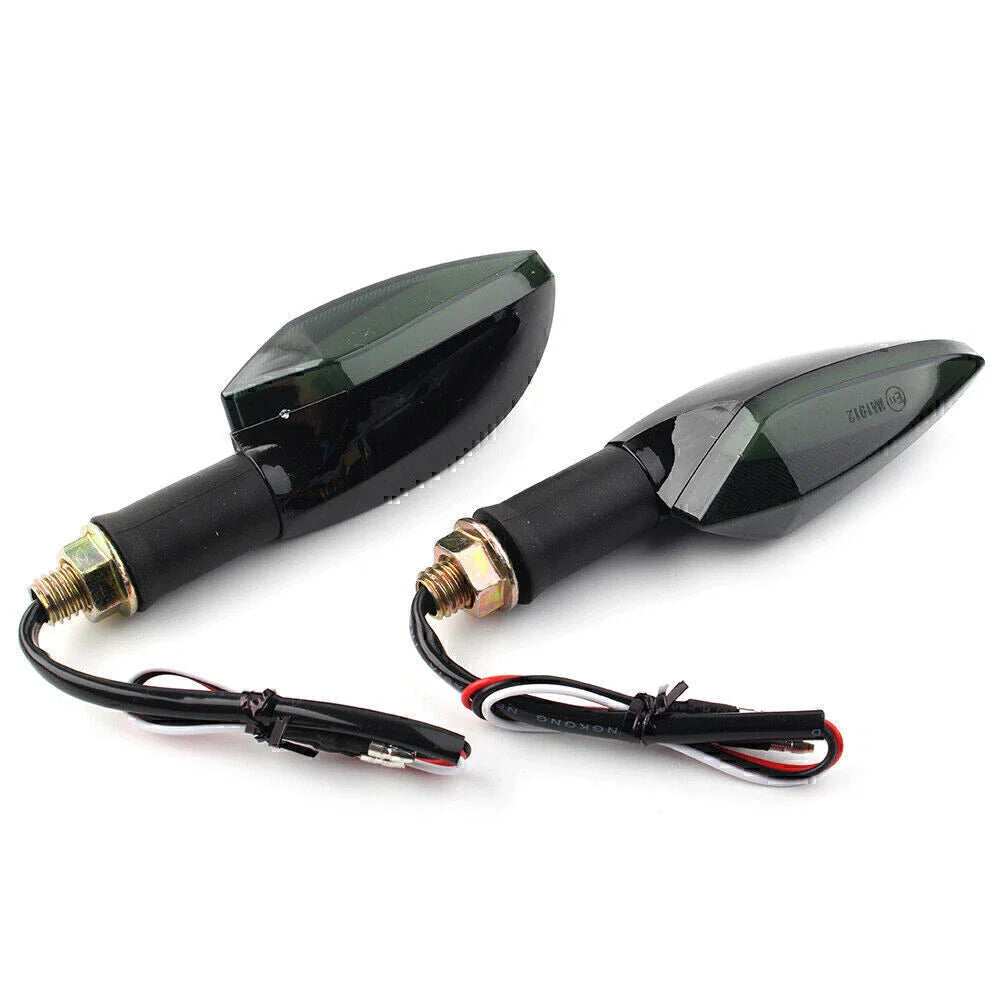 Universal 12V LED Flash Turn Signal Lights for Motorcycle