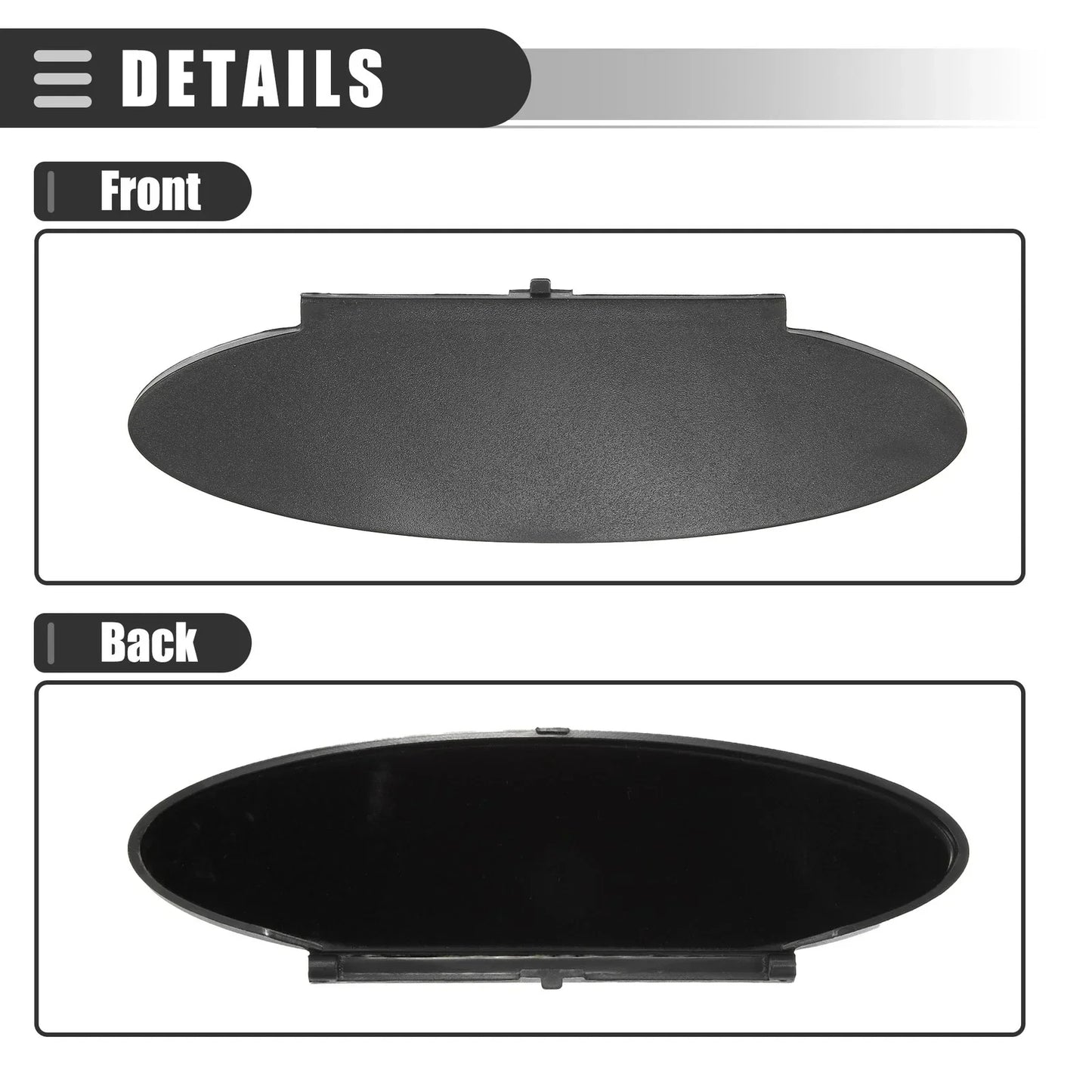 Sun Visor Mirror Covers for Porsche 911