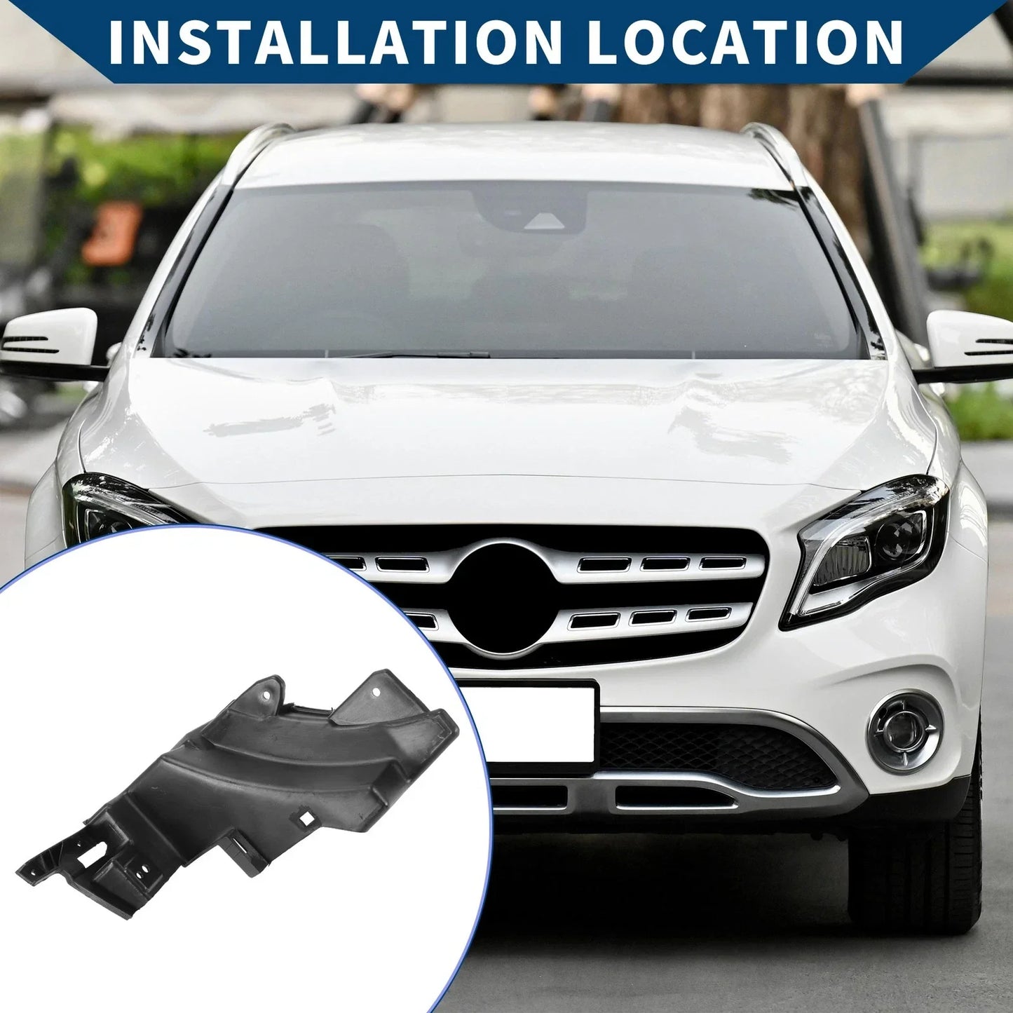 Front Right Bumper Retainer Bracket for Mercedes Benz GLE43 (2016-2023)