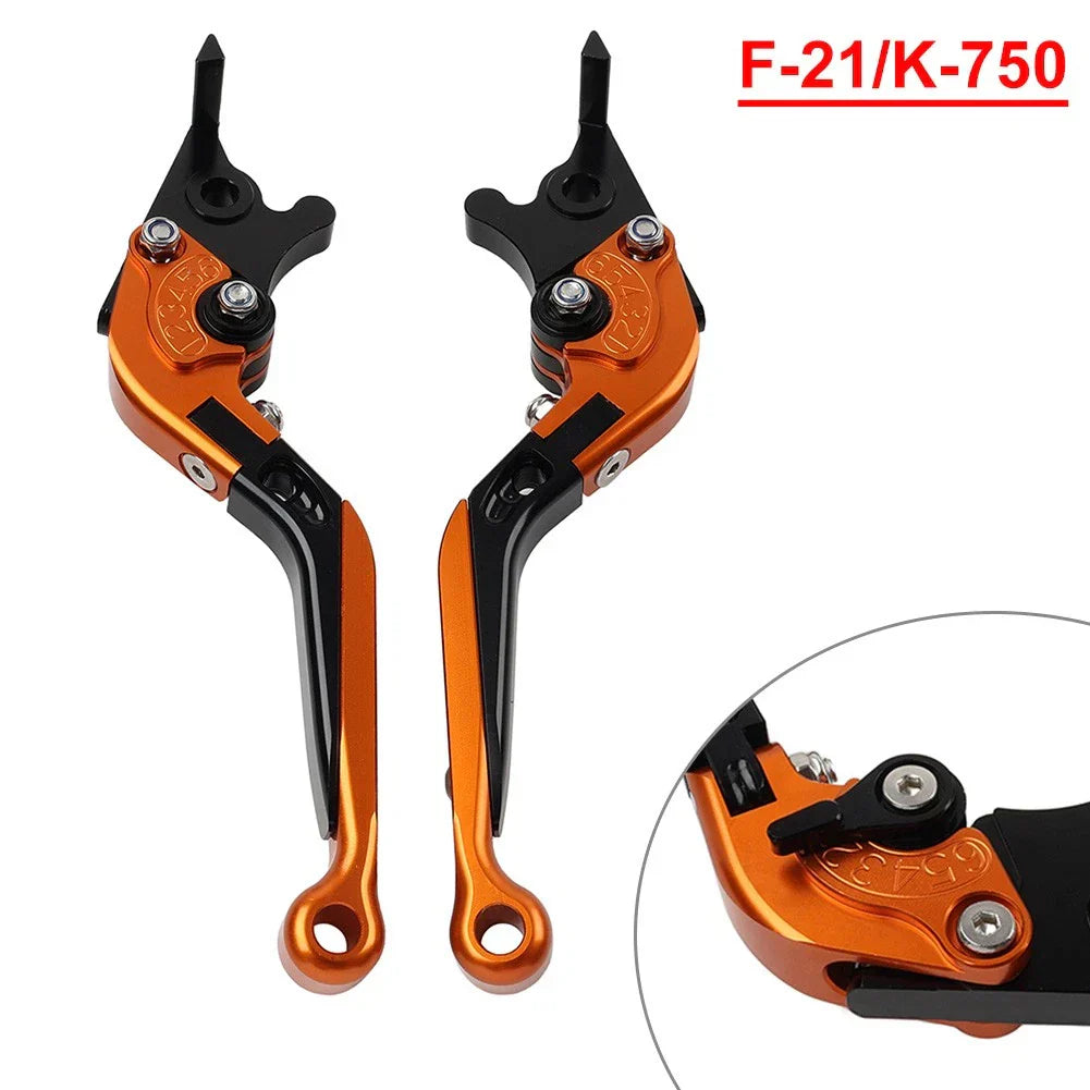 Folding Extendable Brake Clutch Levers for Kawasaki Z650 Z900 Ninja (2017-2022)