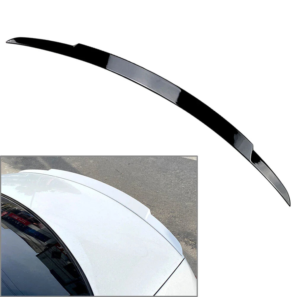 Rear Trunk Spoiler Lip Wing ABS for Mercedes Benz E Class W213 (2016-2019)