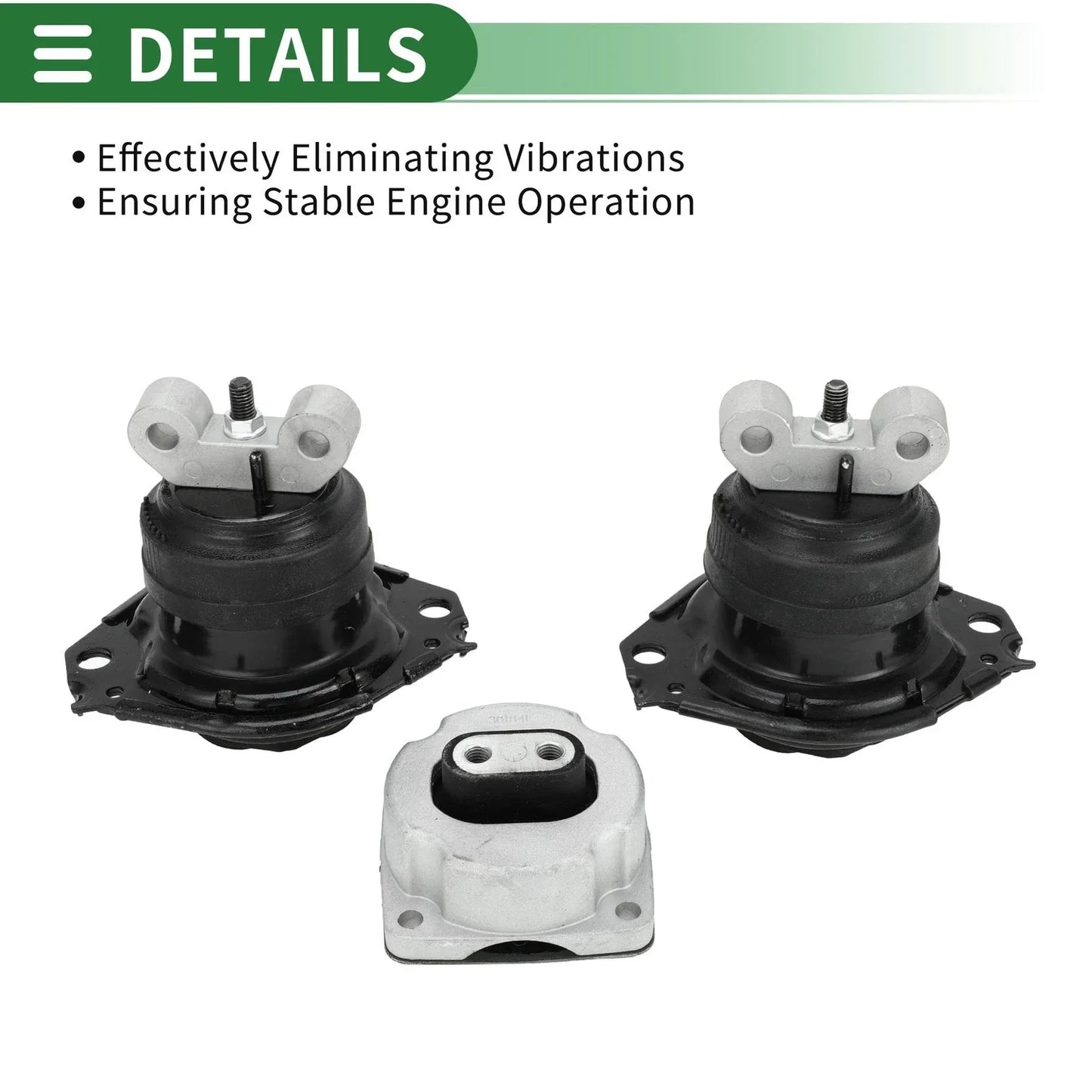 Engine Motor Mount Set for Dodge Challenger (2015-2023)
