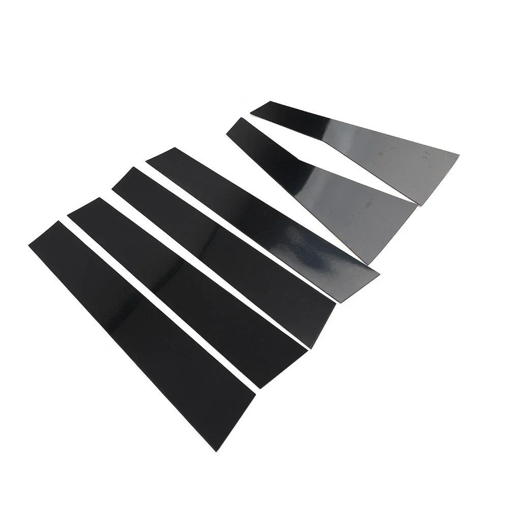 6 x Pillar Post Door Window Trim Covers for Honda CR-V 2017-2022