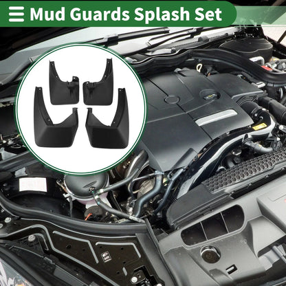 Mud Flaps Splash Guards Front & Rear for Honda Ridgeline (2007-2012)