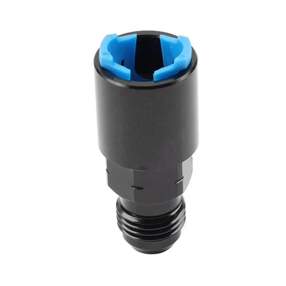 6AN Male to 5/16" Female Quick-Disconnect EFI Fuel Rail Fitting for Car