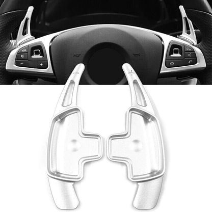 Silver Shift Paddle Extension for Mercedes-Benz A B C E CLA CLS GLA GLC