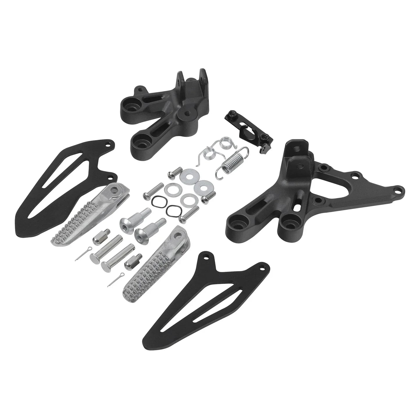 Front Rider Driver Footpegs Bracket Set for Yamaha YZF R7 (2022-2025)
