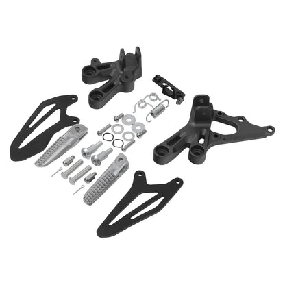 Front Rider Driver Footpegs Bracket Set for Yamaha YZF R7 (2022-2025)