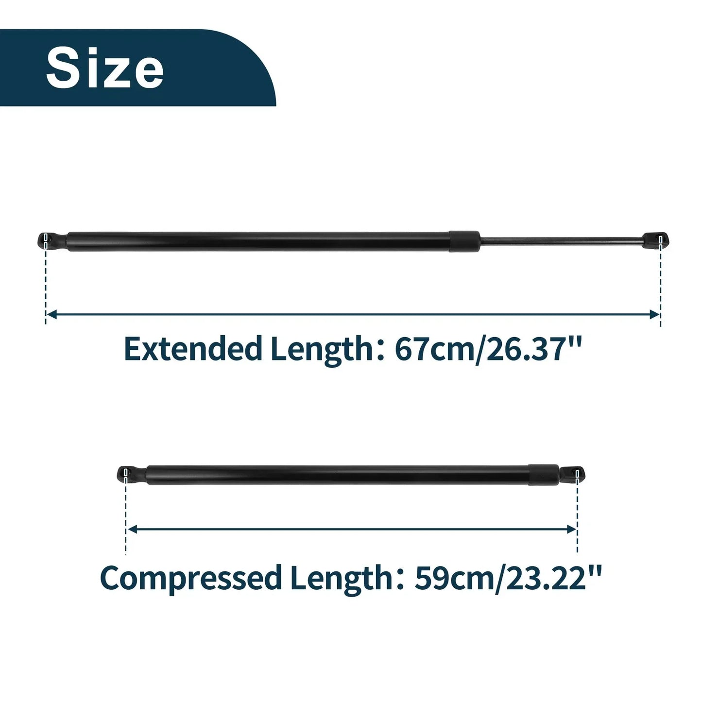 Rear Hatch Lift Supports Struts for Dodge Durango (2011-2018)