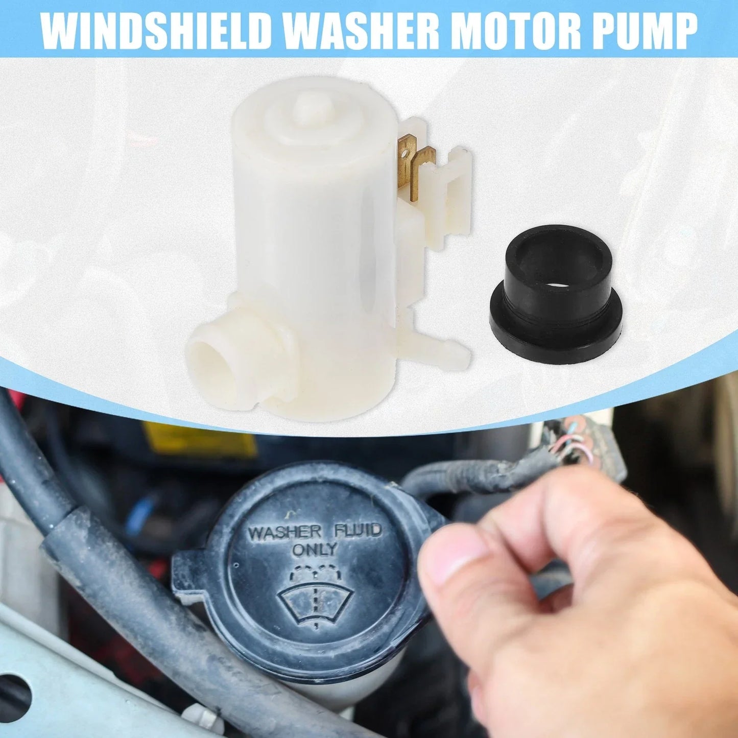 Windshield Washer Pump for Honda CR-V 1997-2001 (2 x Motors)