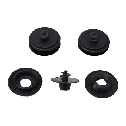 2 x Car Floor Mat Anti-Slip Clip Auto Carpet Fixing Grips Clamps Holders Black