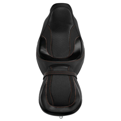 Rider & Passenger Seat Backrest Pad for Harley CVO Street Glide (2009-2023)