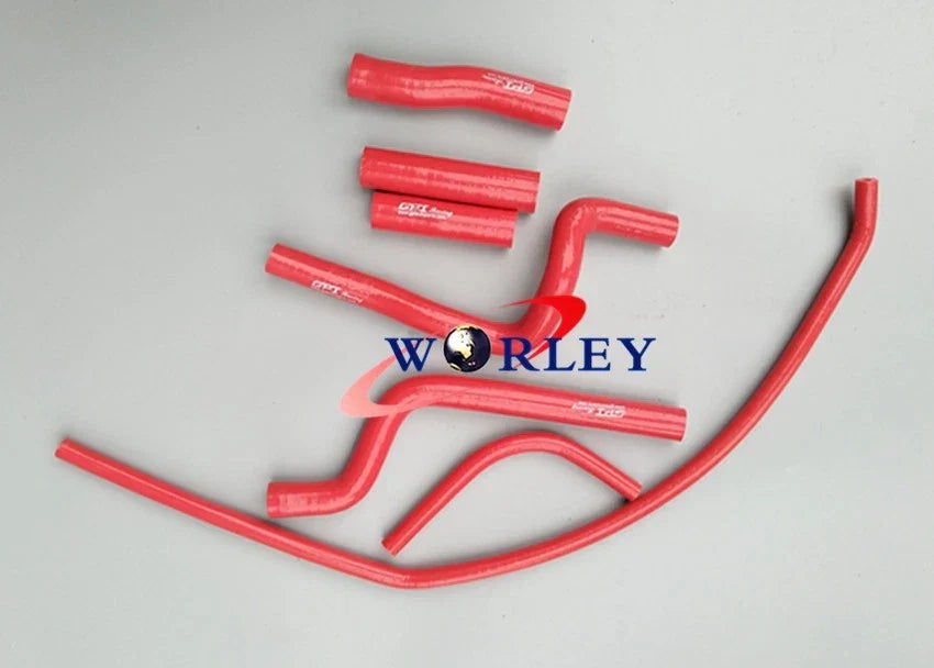 7PCS Silicone Radiator Hoses for Honda CR500R (1989-1994)
