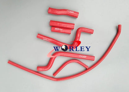 7PCS Silicone Radiator Hoses for Honda CR500R (1989-1994)
