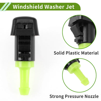 Windshield Washer Nozzle & Hose Connector for Dodge (2001-2006)