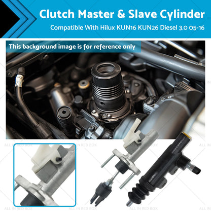 Clutch Master Slave Cylinder Set for Toyota Hilux KUN16R Diesel (2005-2015)