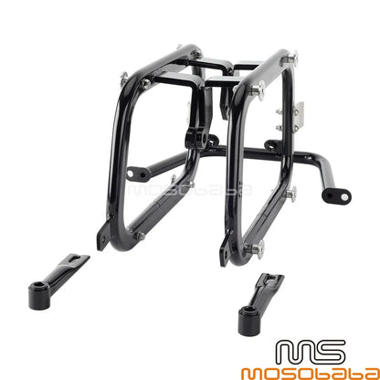Aluminum Saddlebags Luggage w/Brackets for Harley Softail FXBB FXBBS (2018-2023)