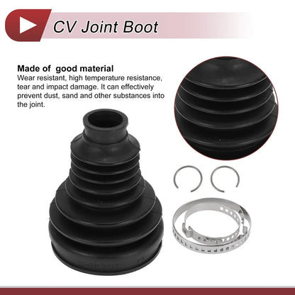 Inner CV Joint Boot Kit with Clamps for BMW 320i (2013-2018)