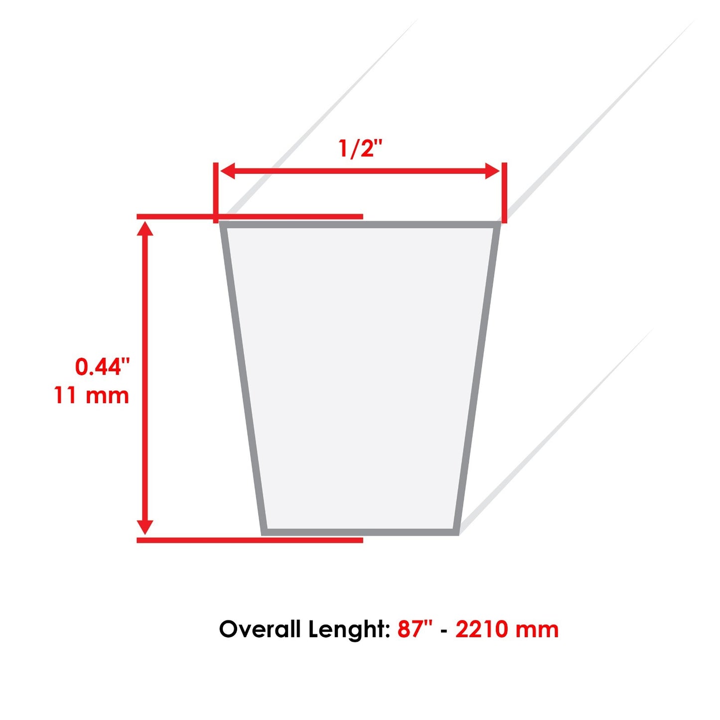 Deck Primary Belt Replacement for Murray 46 Inch (2000–2005)