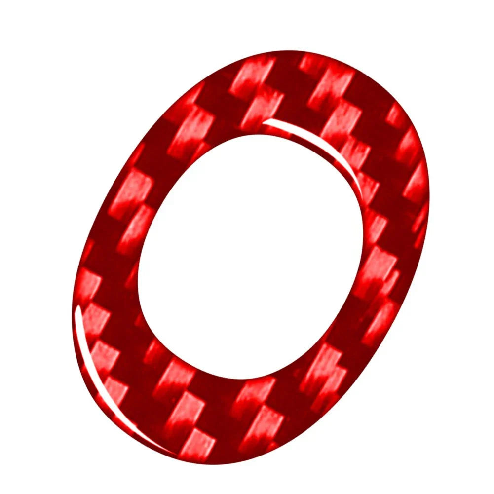Carbon Red Alphabet Letter Decals Stickers for Car Badge Emblem (All Years)