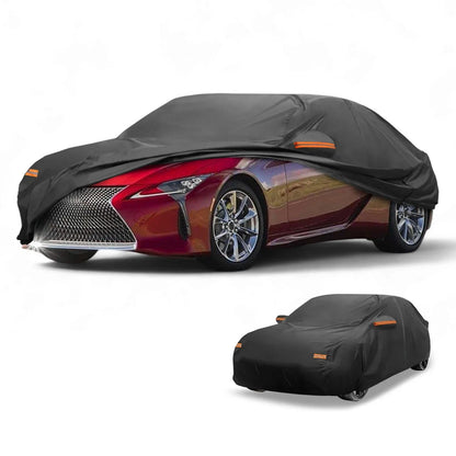 Waterproof All Weather Car Cover for Lexus LC Black 190T-PU (2018-2023)