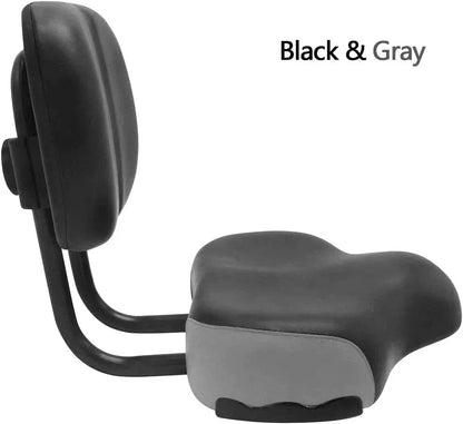 Backrest Saddle Bike Seat 11.5"x9.5" for Bicycle Tricycle
