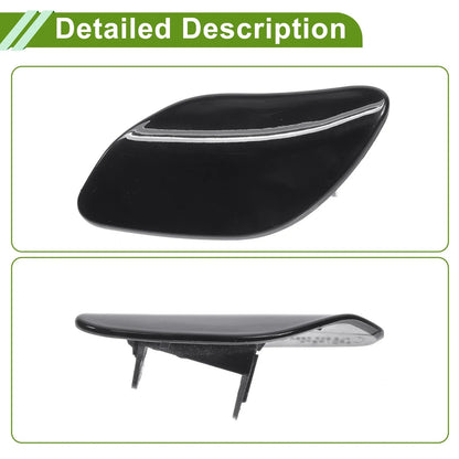 Washer Nozzle Cover Cap for Porsche Cayenne Turbo (2003-2010) Black