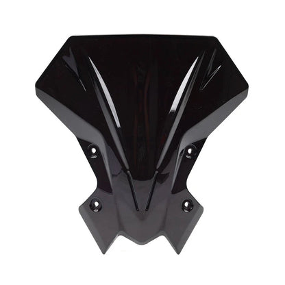 Black Windshield Visor Deflector for Kawasaki Z900 (2020-2024)