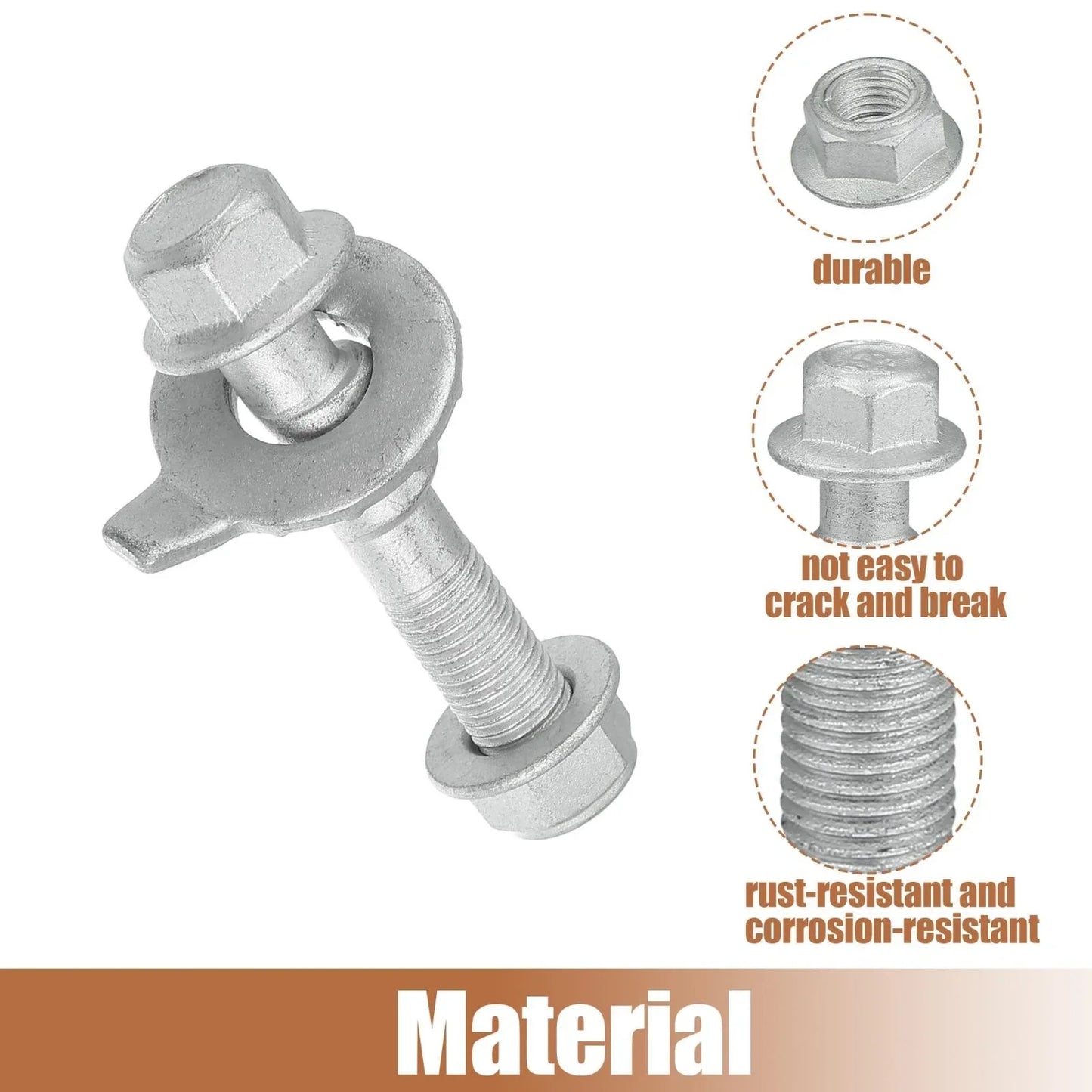 Alignment Camber Caster Adjusting Bolts for Dodge Sprinter 3500 & Buick