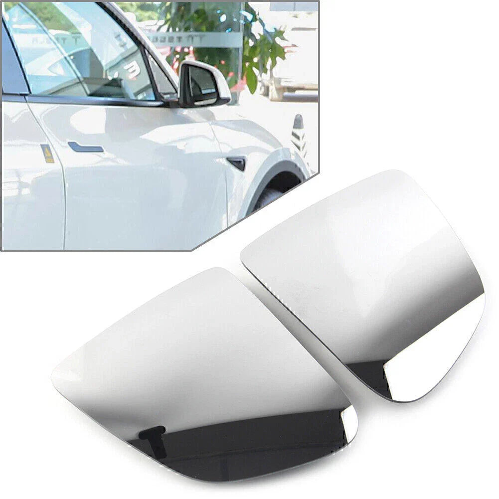 White Front Lens for Tesla Model Y (2020-2023)