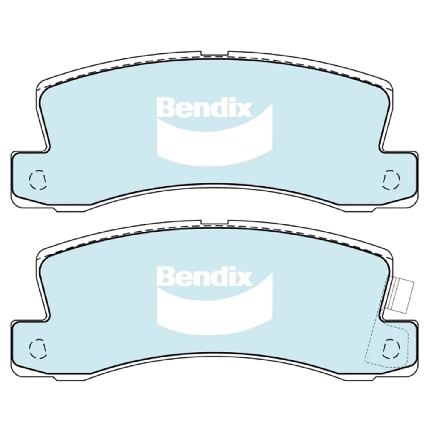 GCT Rear Disc Brake Pad Set for Toyota Celica ST185R ST204R (1990���1999)