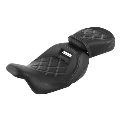Driver Passenger Backrest Pad for Harley CVO Road Street Glide (2014-2023)
