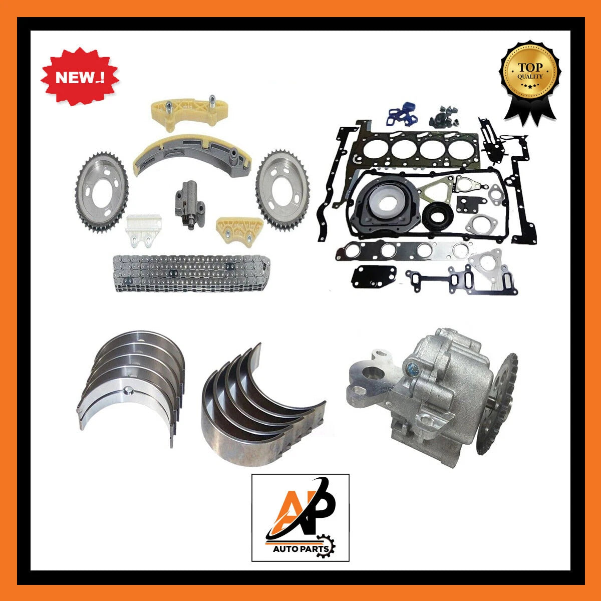 Engine Bearings and Rebuild Parts Kit for Land Rover Jaguar 2.2 TD4 (2007–2016)