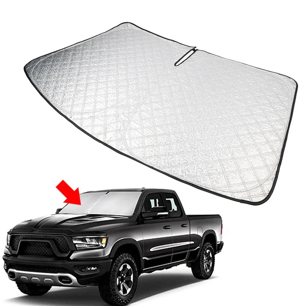 Foldable Windshield Sun Shade for Dodge RAM 1500 (2019-2025)