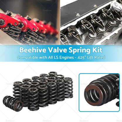Beehive Valve Spring Kit .625" Lift for LS Engines