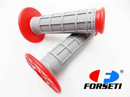 Red Grey Hand Grip Set for Suzuki RM500