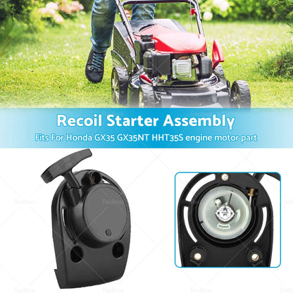 Recoil Pull Start Starter Assembly for Honda GX35 GX35NT HHT35S (2005-2023)
