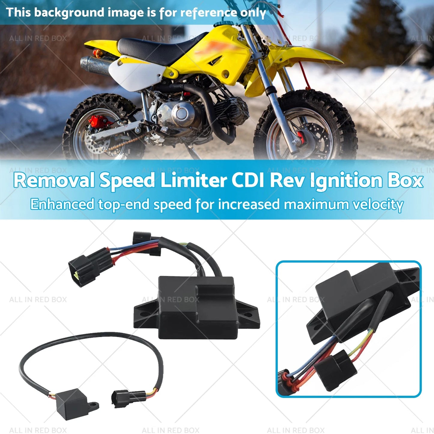 CDI Rev Ignition Box for Suzuki LTZ90 LTZ90Z (2006-2021)